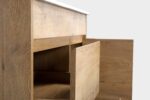 40" Soft Oak Freestanding Bathroom Vanity with White Ceramic Countertop *FREE FAUCET* - Image 6