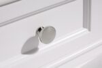 42" White Freestanding Bathroom Vanity with Calcutta Quartz Countertop - Image 8