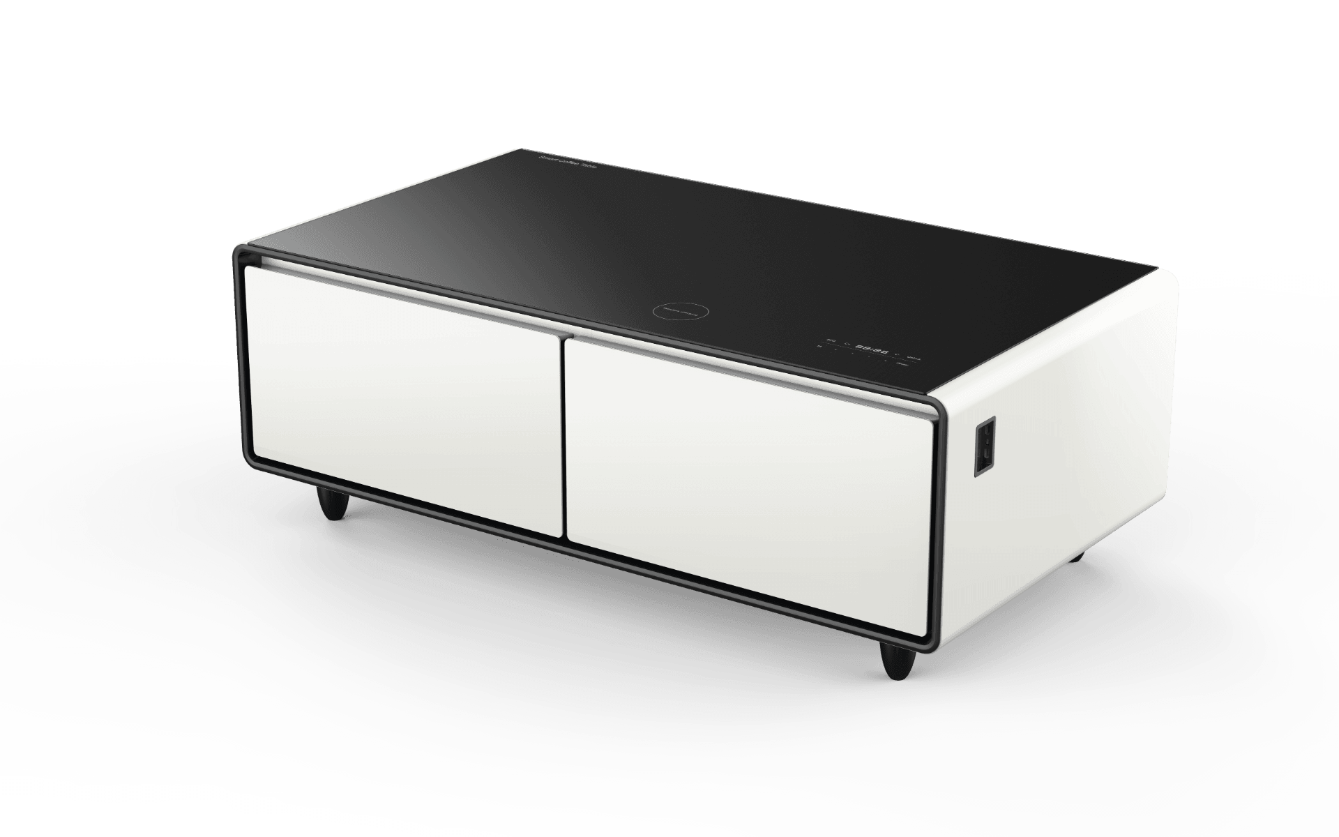 Smart Coffee Table with Refrigerated Drawer - White - PRE-ORDER SHIPS IN JUNE – Image 2