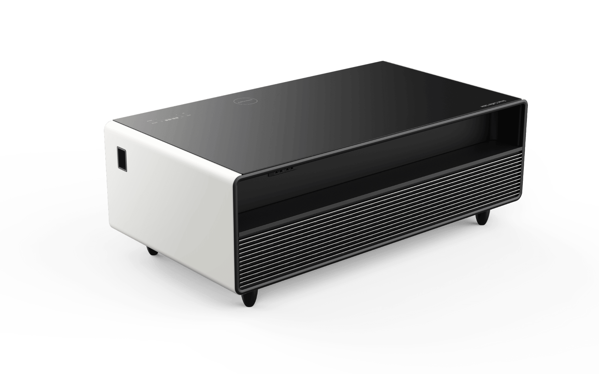 Smart Coffee Table with Refrigerated Drawer - White - PRE-ORDER SHIPS IN JUNE – Image 3