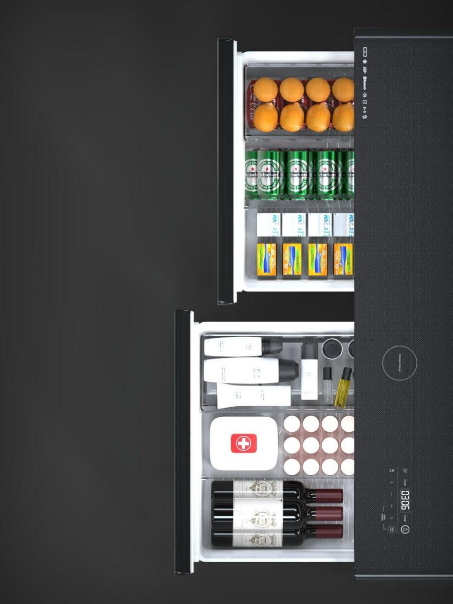 Smart Coffee Table with Refrigerated Drawer - White - PRE-ORDER SHIPS IN JUNE – Image 4